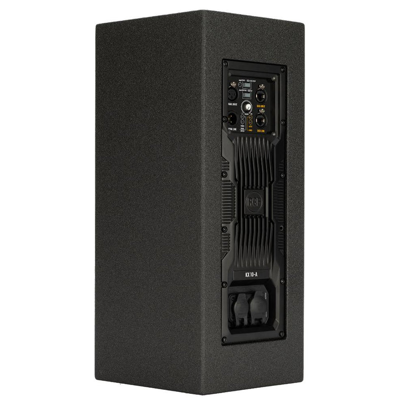 RCF KX 10-A High Performance 2 Way Point Source Active Speaker (Black) - 100 - 120V