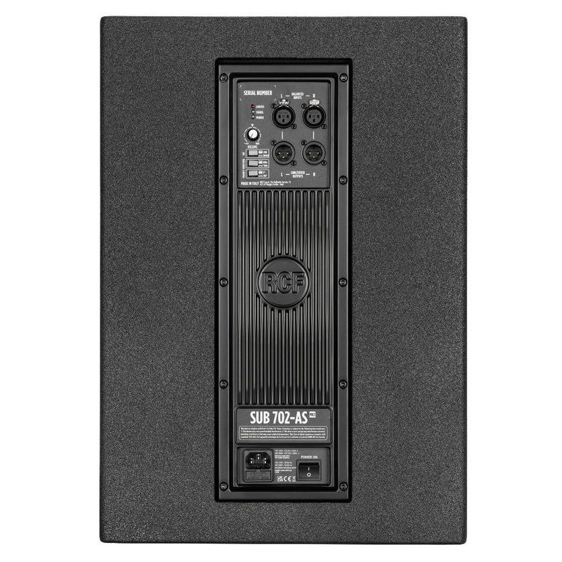 RCF SUB 702-AS MK3 Caisson de basses actif 1 400 watts - 12"