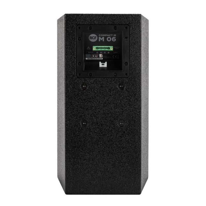 RCF Compact M 06 Système de haut-parleur passif à deux voies 100W (noir) - 6 "