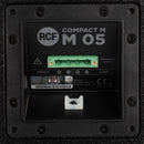 RCF COMPACT M 05 Two-Way 80W Passive Speaker (Black) - 5"