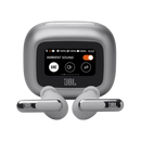 JBL LIVE BEAM 3 Wireless In-Ear Headphones (Silver)