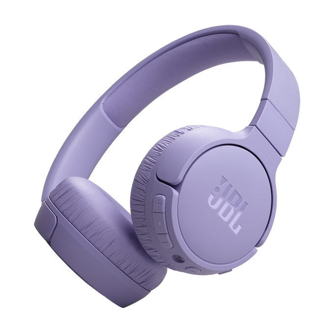 JBL TUNE 670NC Wireless Noise-Cancelling Over-Ear Headphones (Purple)