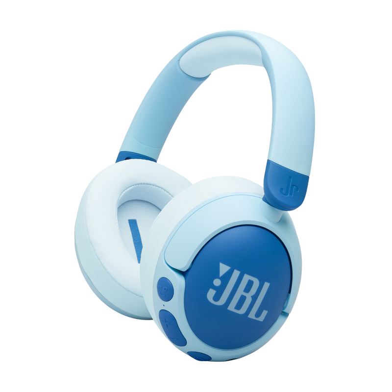 JBL JUNIOR 407NC Wireless Noise-Cancelling Over-Ear Headphones (Blue)