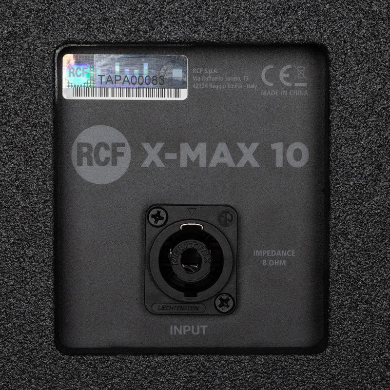 RCF X-MAX 10 High Power Two Way Speaker