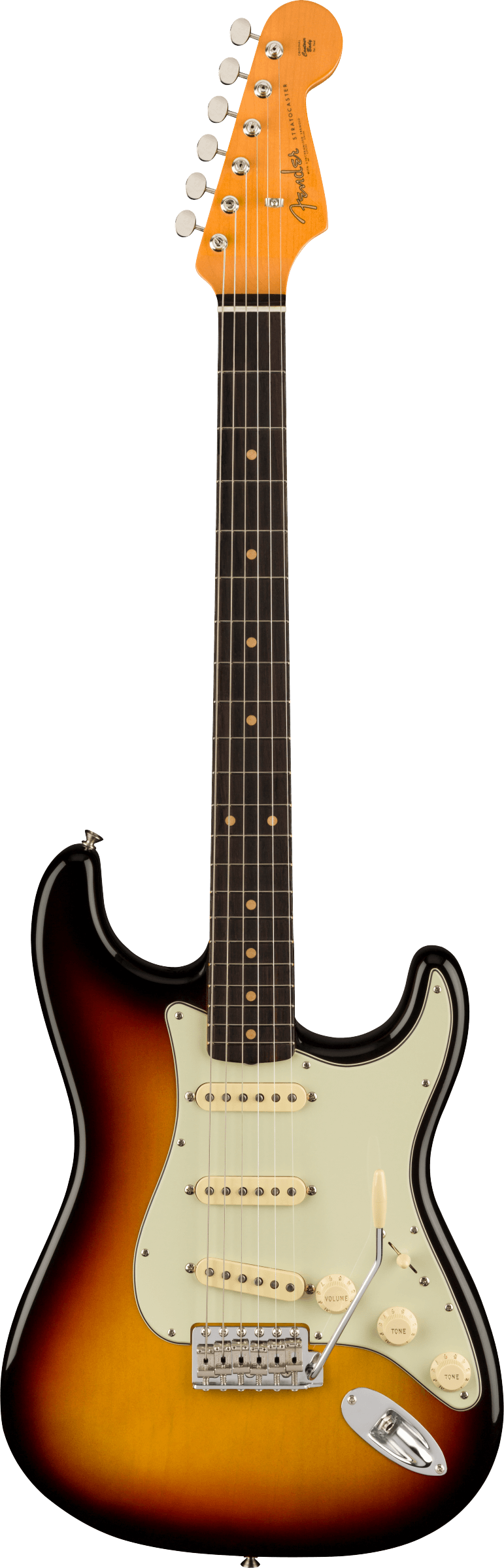 Fender AMERICAN VINTAGE II 1961 STRATOCASTER Electric Guitar (3-Color Sunburst)