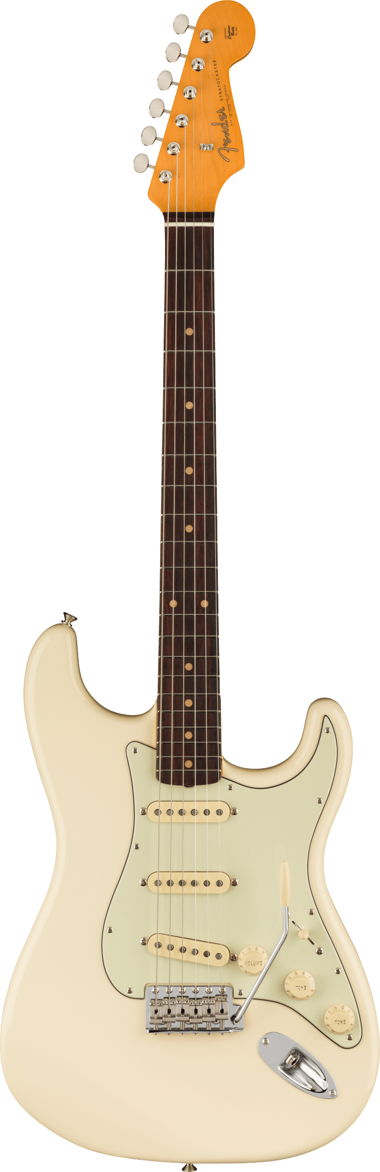 Fender AMERICAN VINTAGE II 1961 STRATOCASTER Electric Guitar (Olympic White)