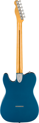 Fender AMERICAN VINTAGE II 1972 TELECASTER THINLINE Semi Hollow Body Electric Guitar (Lake Placid Blue)