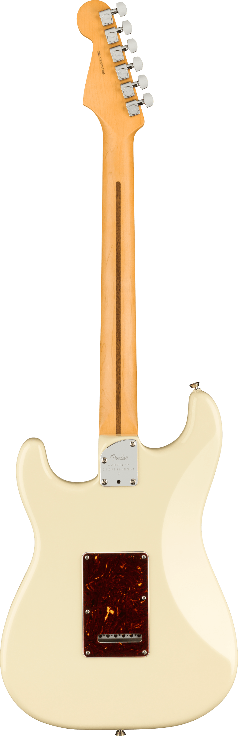 Fender AMERICAN PROFESSIONAL II STRATOCASTER Electric Guitar (Olympic White)