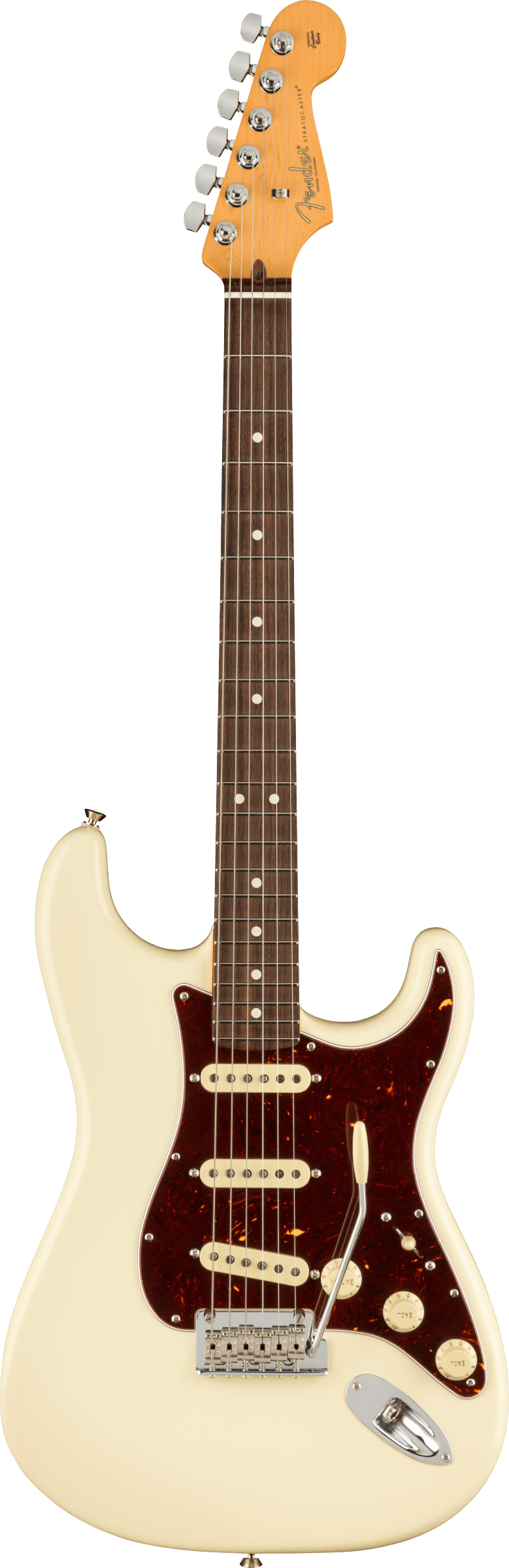 Fender AMERICAN PROFESSIONAL II STRATOCASTER Electric Guitar (Olympic White)