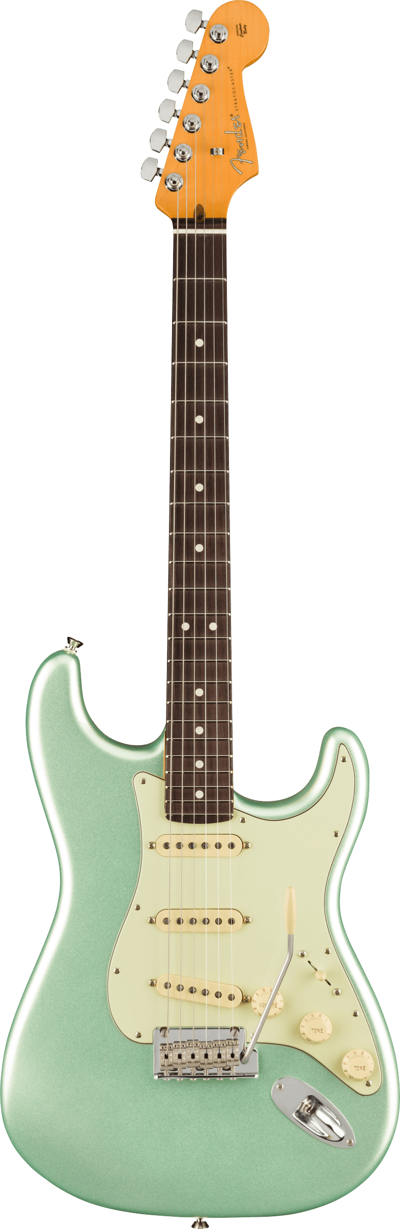 Fender AMERICAN PROFESSIONAL II STRATOCASTER Electric Guitar (Mystic Surf Green)