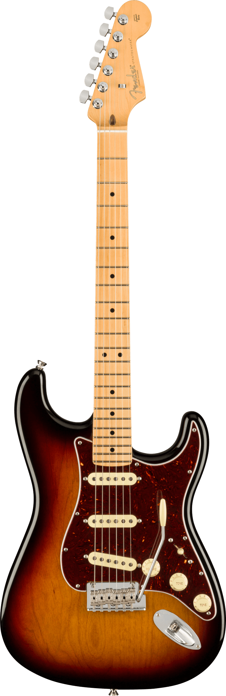 Fender AMERICAN PROFESSIONAL II STRATOCASTER Electric Guitar (3-Color Sunburst)