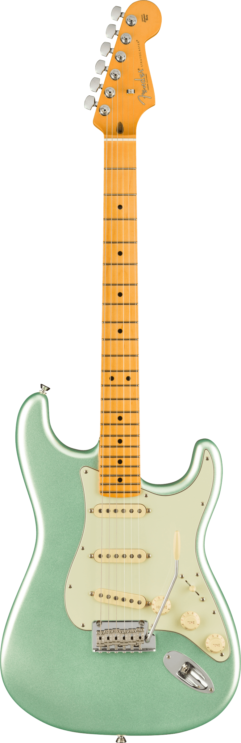 Fender AMERICAN PROFESSIONAL II STRATOCASTER Electric Guitar (Mystic Surf Green)