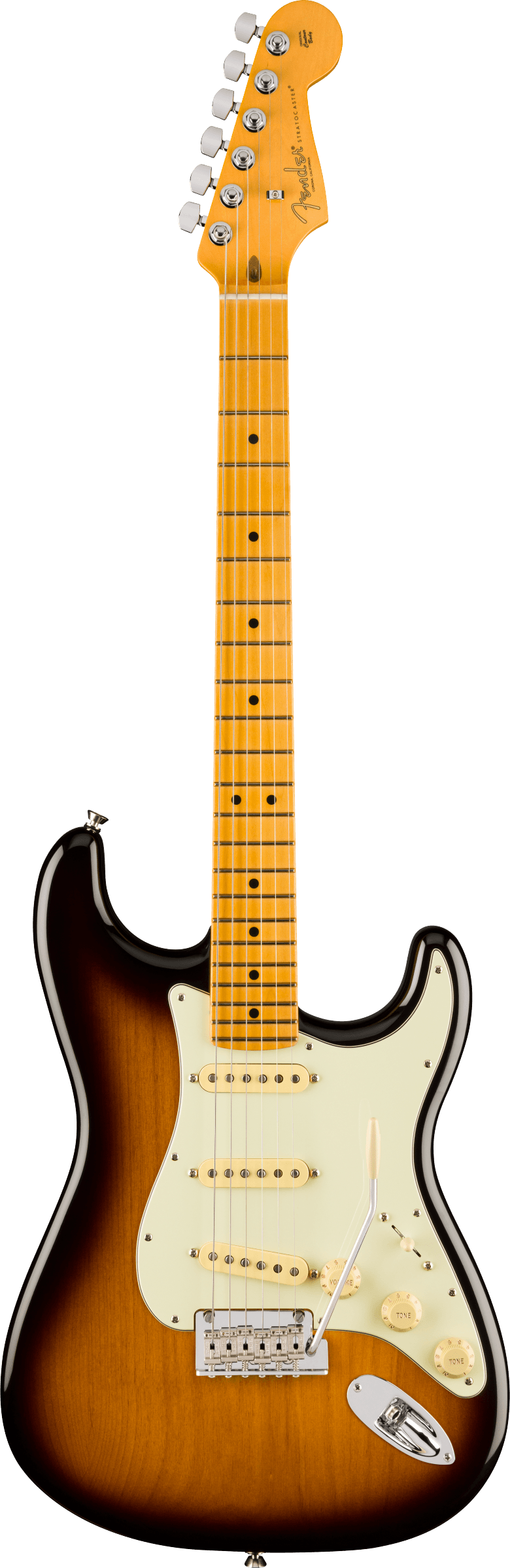Fender AMERICAN PROFESSIONAL II STRATOCASTER Electric Guitar (Anniversary 2-Color Sunburst)