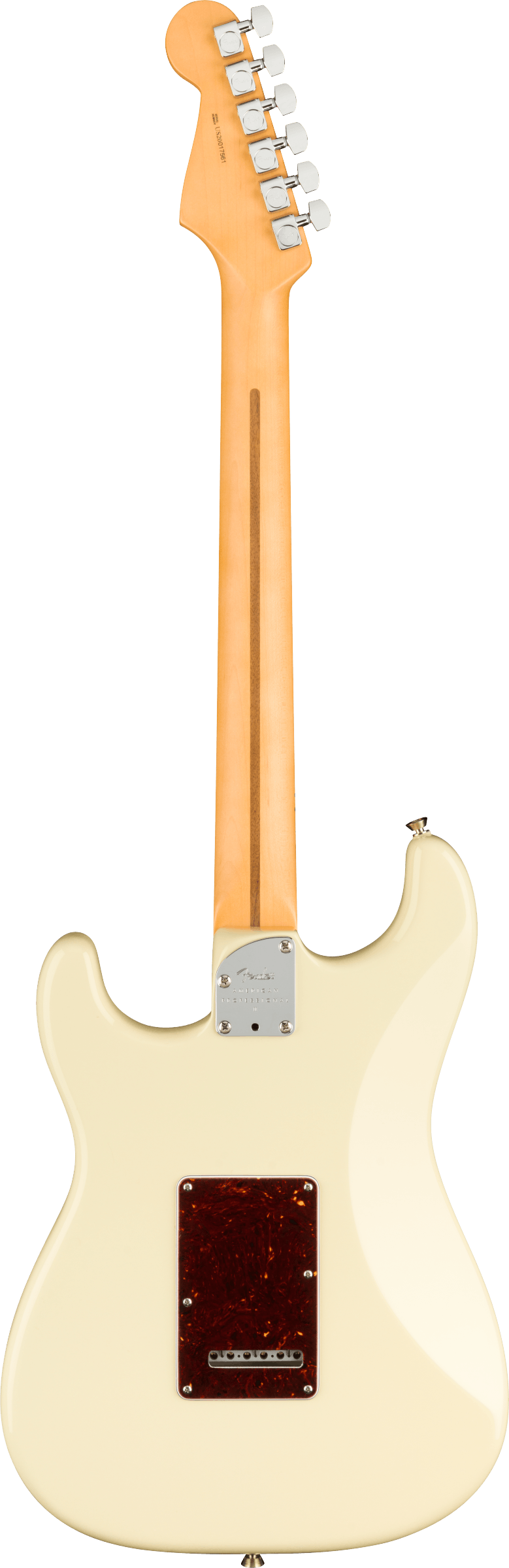Fender AMERICAN PROFESSIONAL II STRATOCASTER HSS Electric Guitar (Olympic White)