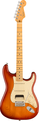Fender AMERICAN PROFESSIONAL II STRATOCASTER HSS Electric Guitar (Sienna Sunburst)