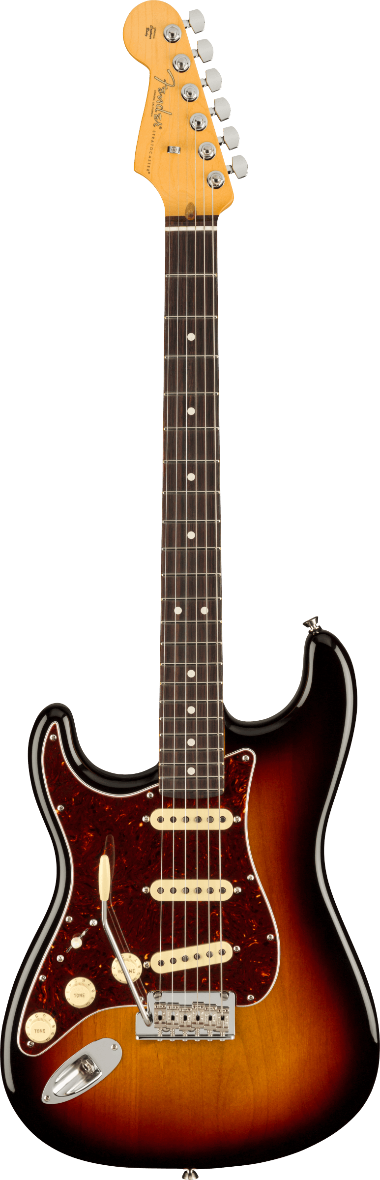 Fender AMERICAN PROFESSIONAL II STRATOCASTER Left Handed Electric Guitar (3-Color Sunburst)
