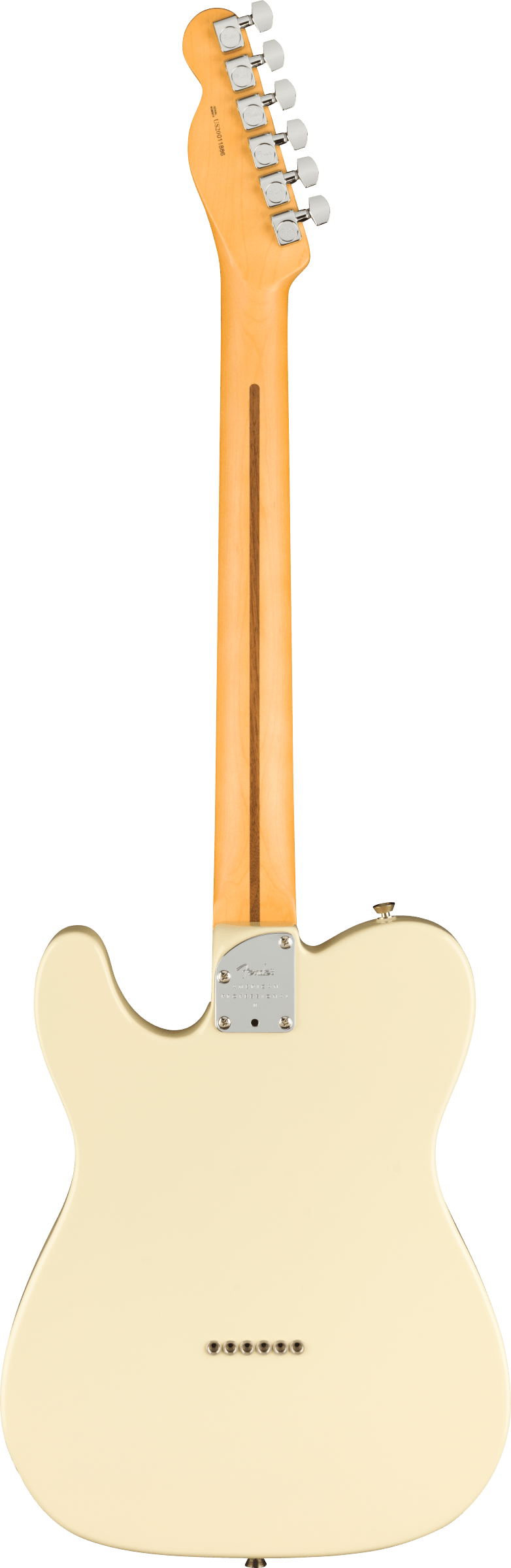 Fender AMERICAN PROFESSIONAL II TELECASTER Electric Guitar (Olympic White)