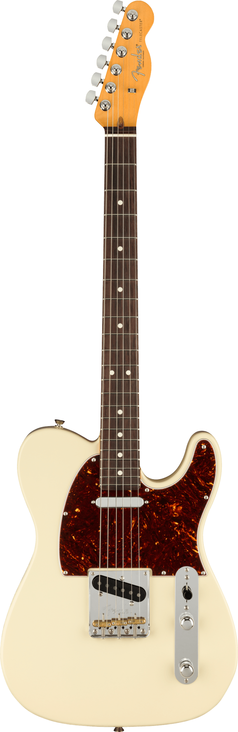 Fender AMERICAN PROFESSIONAL II TELECASTER Electric Guitar (Olympic White)