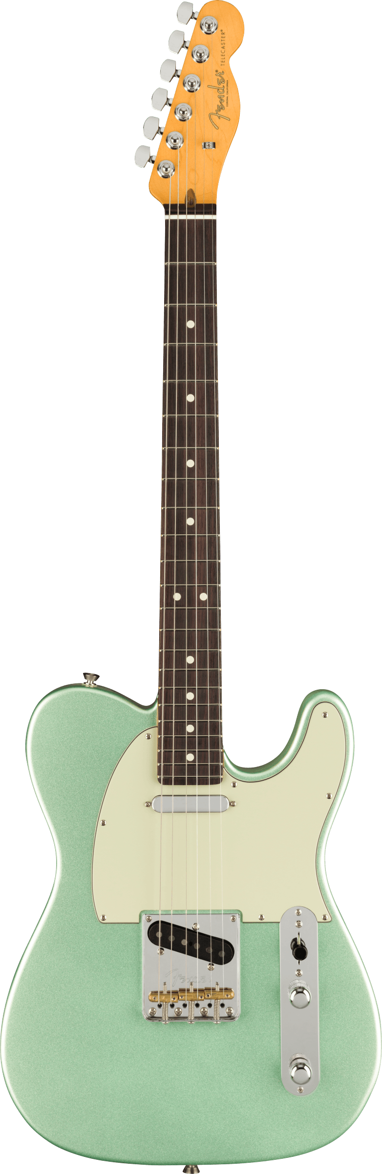 Fender AMERICAN PROFESSIONAL II TELECASTER Electric Guitar (Mystic Surf Green)
