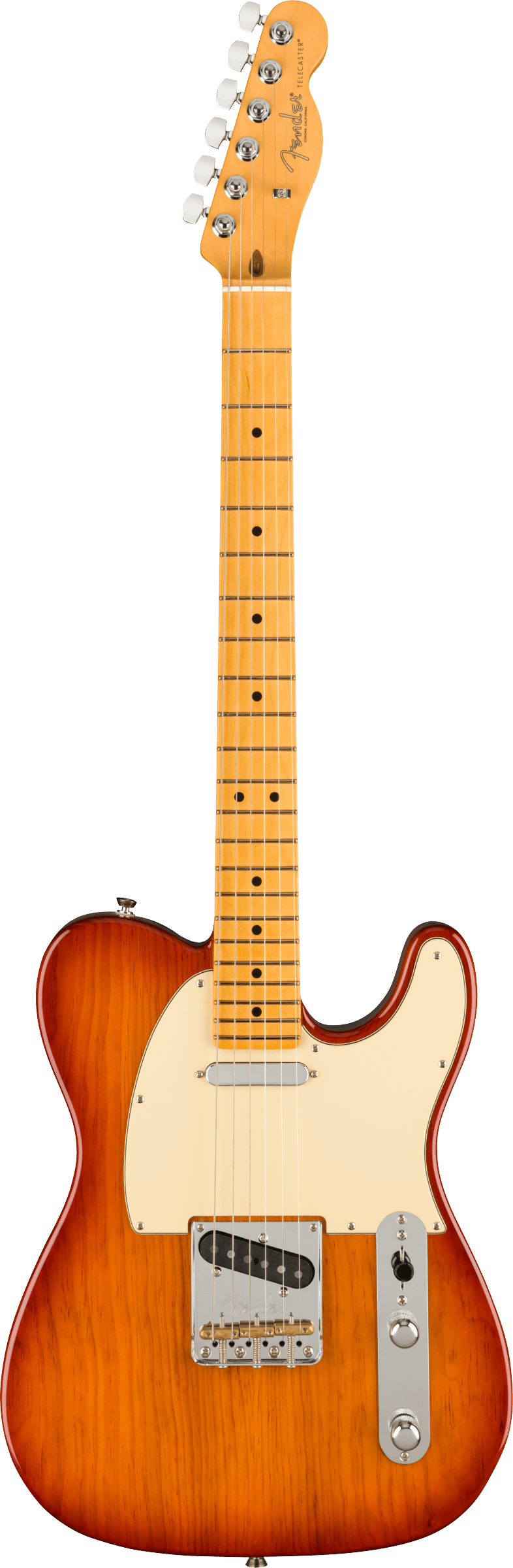 Fender AMERICAN PROFESSIONAL II TELECASTER Electric Guitar (Sienna Sunburst)