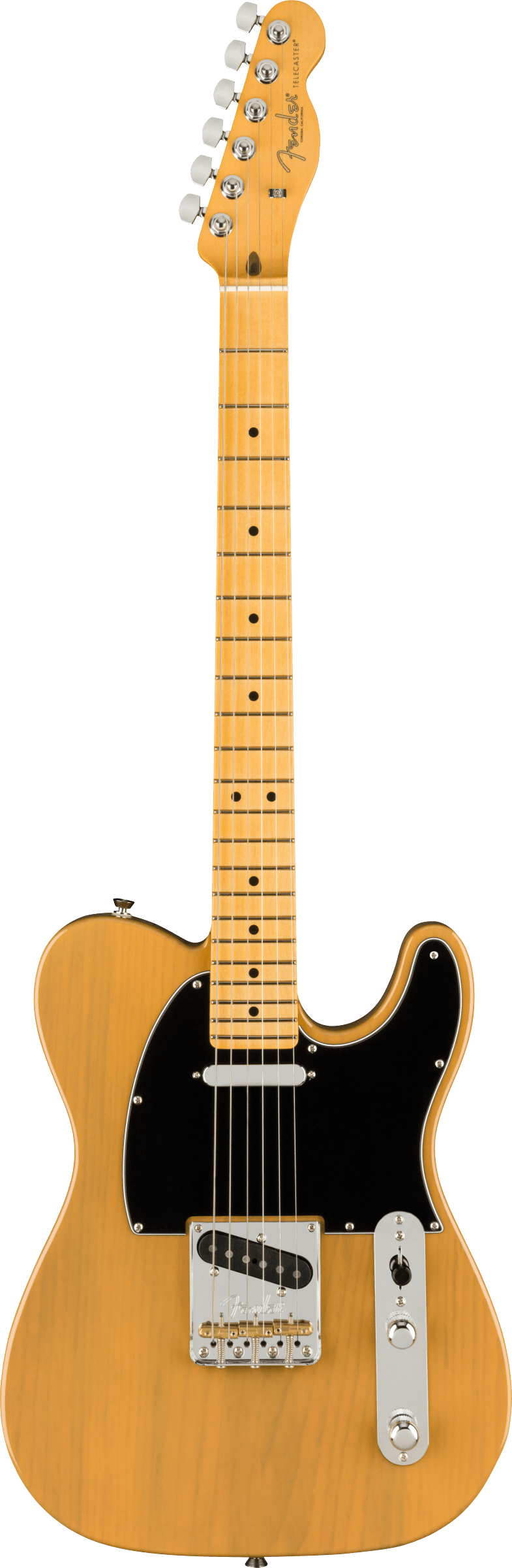 Fender AMERICAN PROFESSIONAL II TELECASTER Electric Guitar (Butterscotch Blonde)
