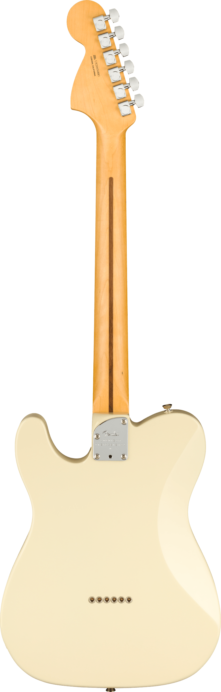Fender AMERICAN PROFESSIONAL II TELECASTER DELUXE Electric Guitar (Olympic White)