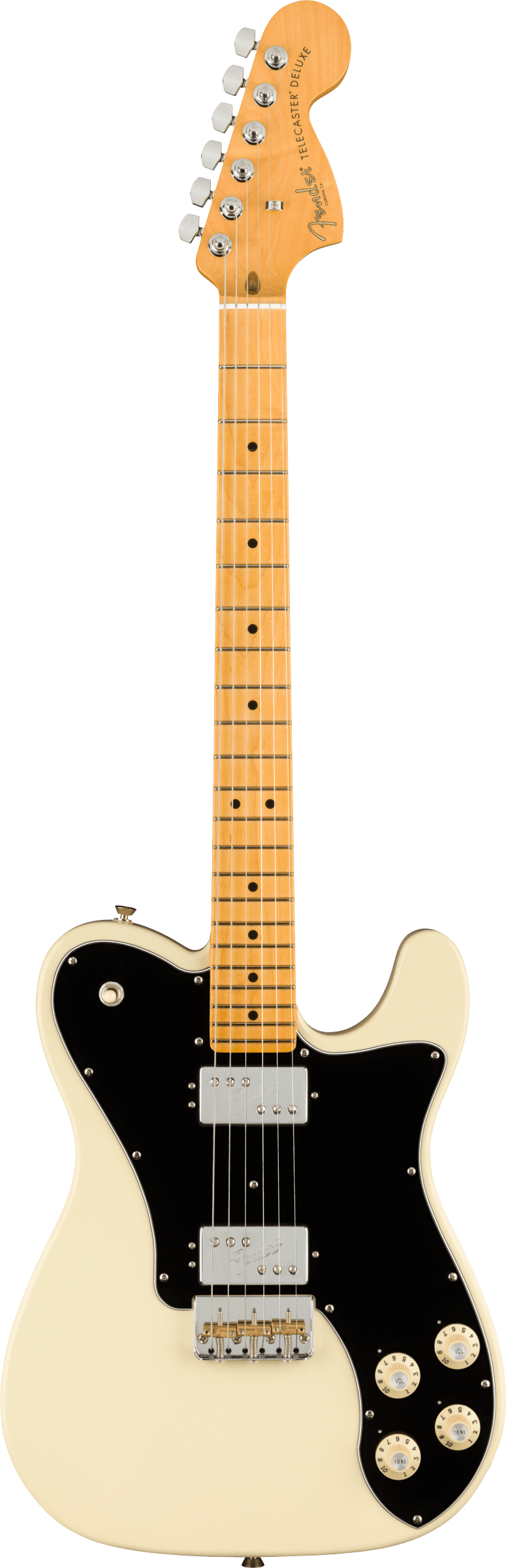Fender AMERICAN PROFESSIONAL II TELECASTER DELUXE Electric Guitar (Olympic White)