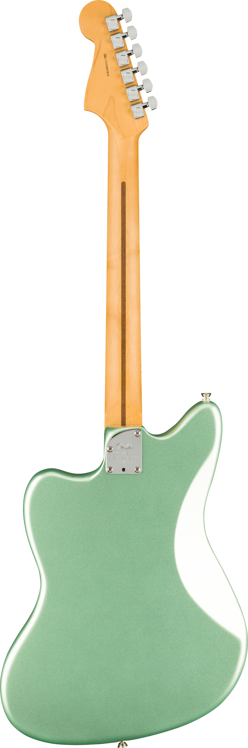 Fender AMERICAN PROFESSIONAL II JAZZMASTER Electric Guitar (Mystic Surf Green)