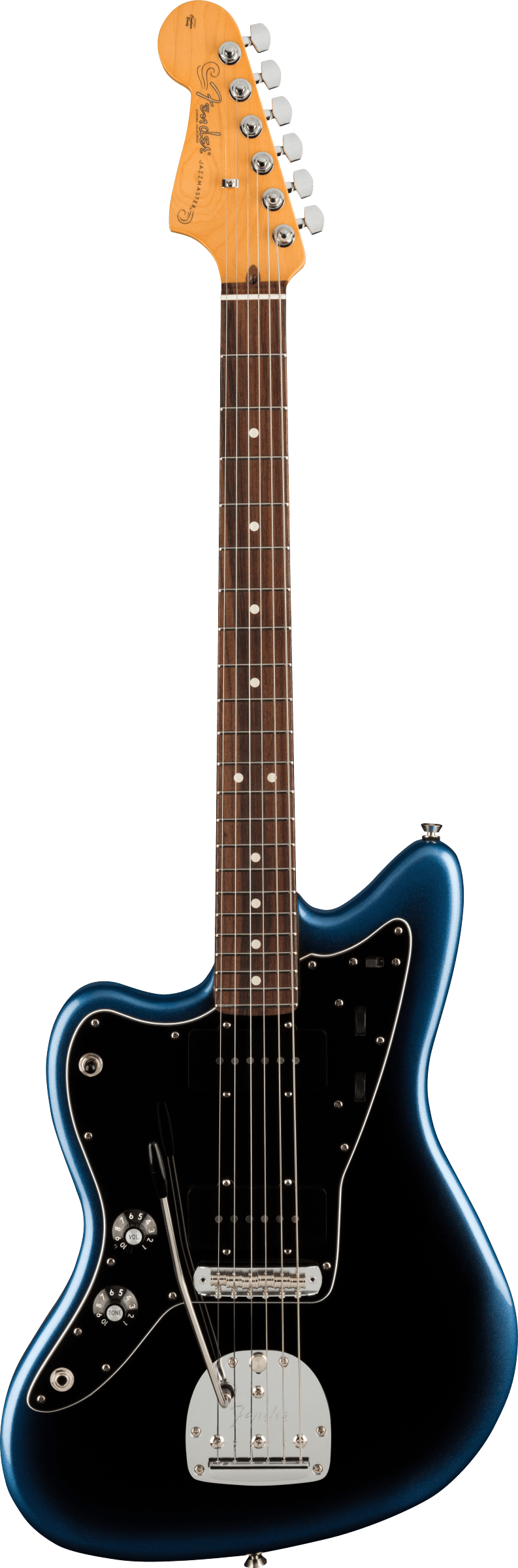 Fender AMERICAN PROFESSIONAL II JAZZMASTER Left Handed Electric Guitar (Dark Night)