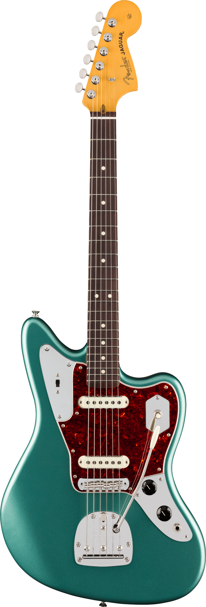 Fender AMERICAN PROFESSIONAL CLASSIC JAGUAR Electric Guitar (Faded Sherwood Green Metallic)