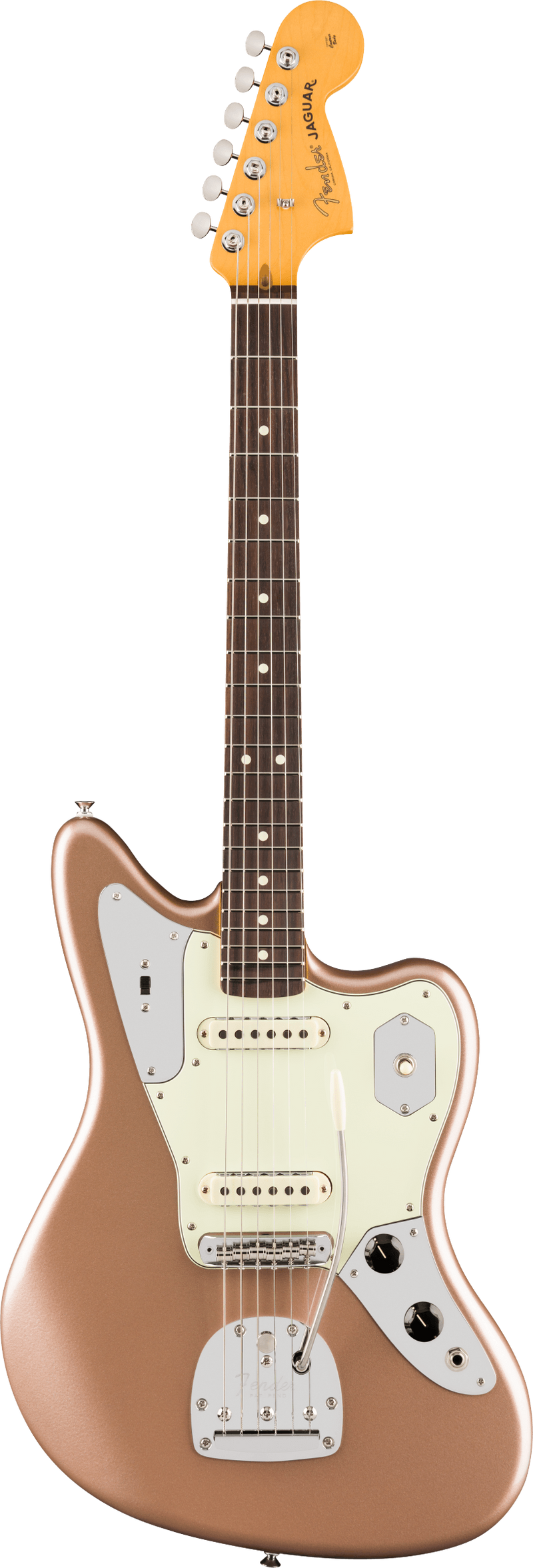 Fender AMERICAN PROFESSIONAL CLASSIC JAGUAR Electric Guitar (Faded Firemist Gold)