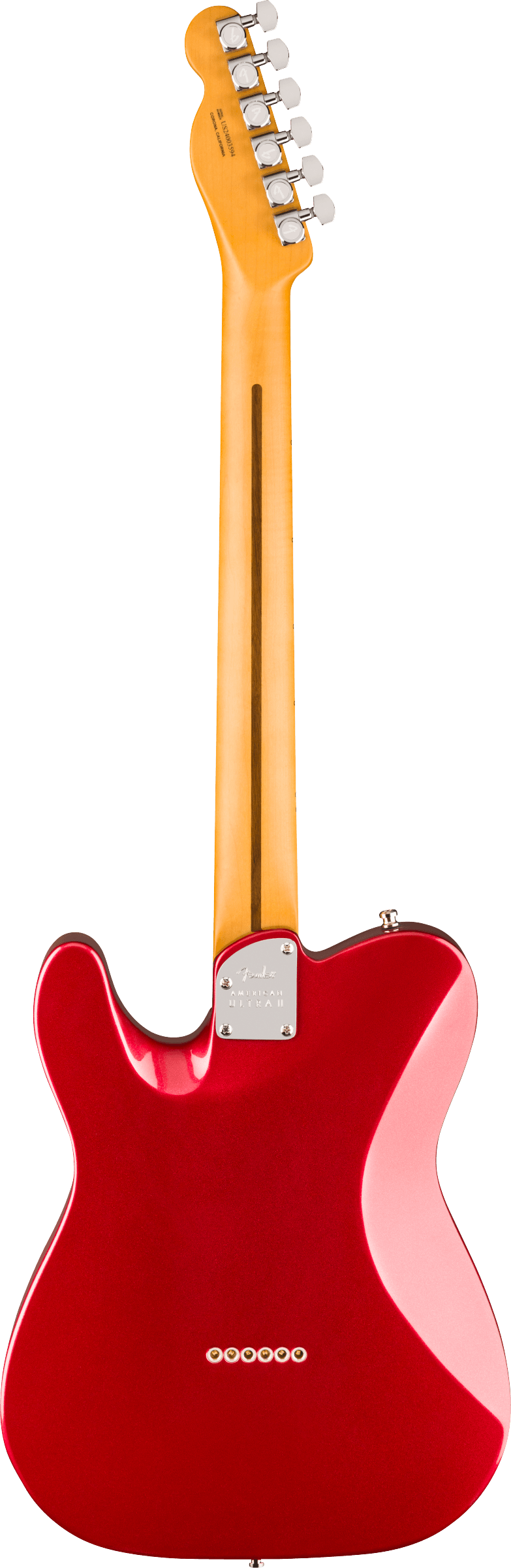 Fender AMERICAN ULTRA II TELECASTER Electric Guitar (Sinister Red)