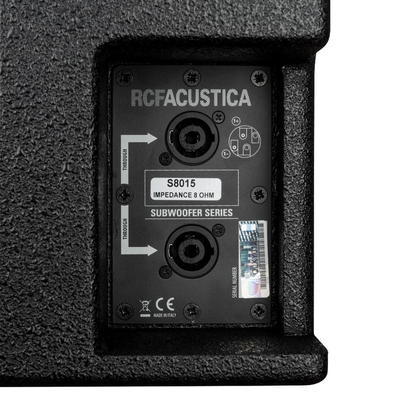 RCF S 8015LP BandPass sous Configuration du siège Subwoofer - 15 "
