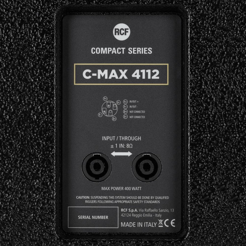 RCF C-MAX 4112 Full Range High Power Nearfield Speaker