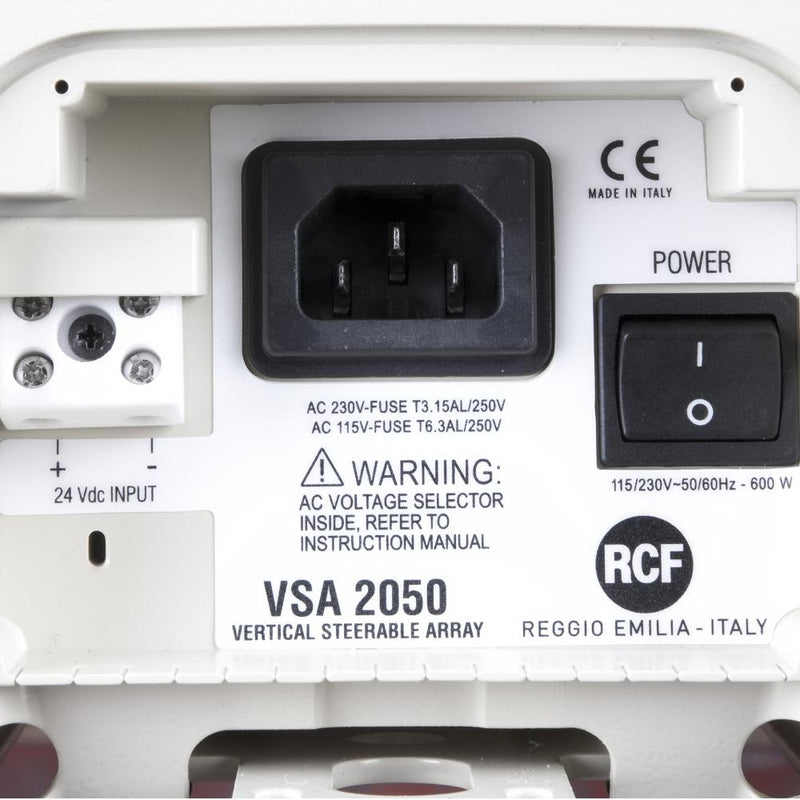 RCF VSA 850 II Digitally Steerable Column Speaker (White)