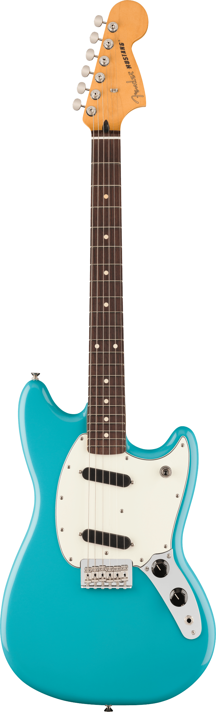 Fender PLAYER II MUSTANG Electric Guitar (Aquatone Blue)