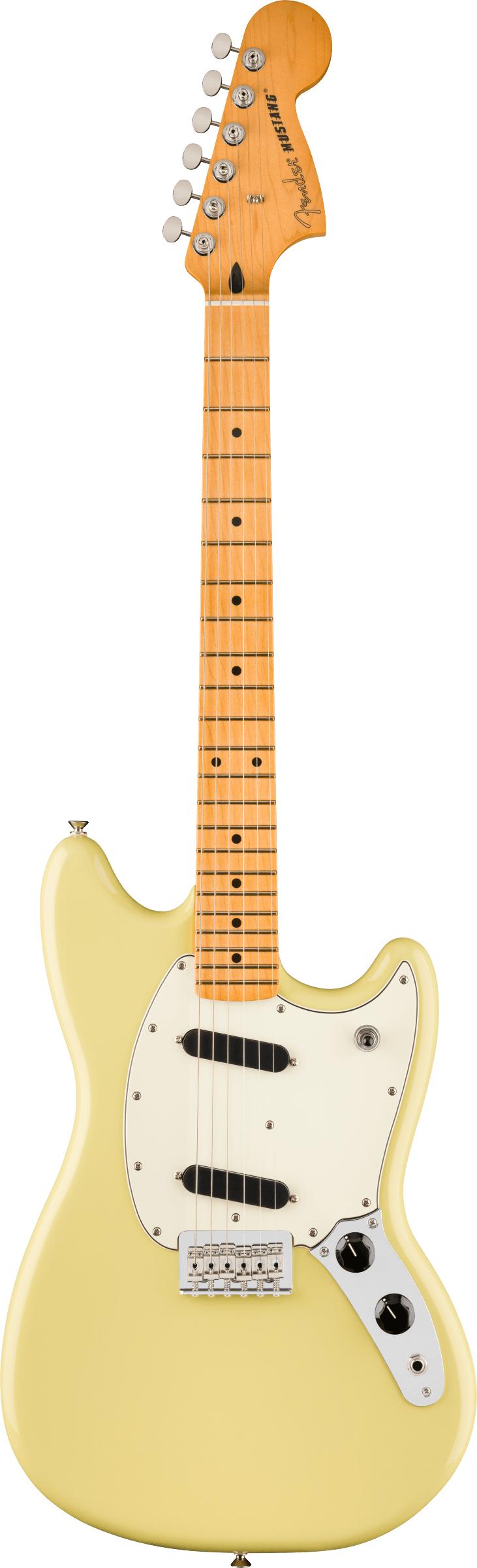 Fender PLAYER II MUSTANG Electric Guitar (Hialeah Yellow)