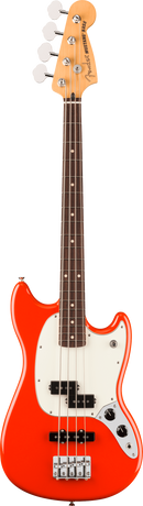 Fender PLAYER II MUSTANG BASS PJ Electric Bass Guitar (Coral Red)