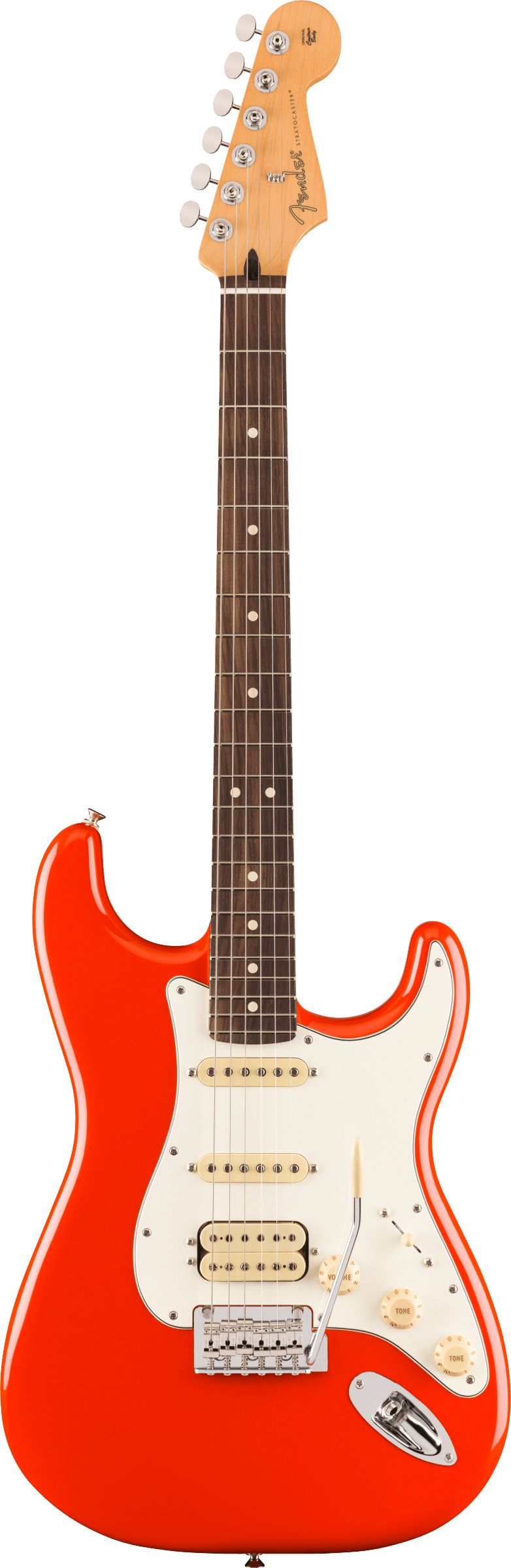 Fender PLAYER II STRATOCASTER HSS Electric Guitar (Coral Red)