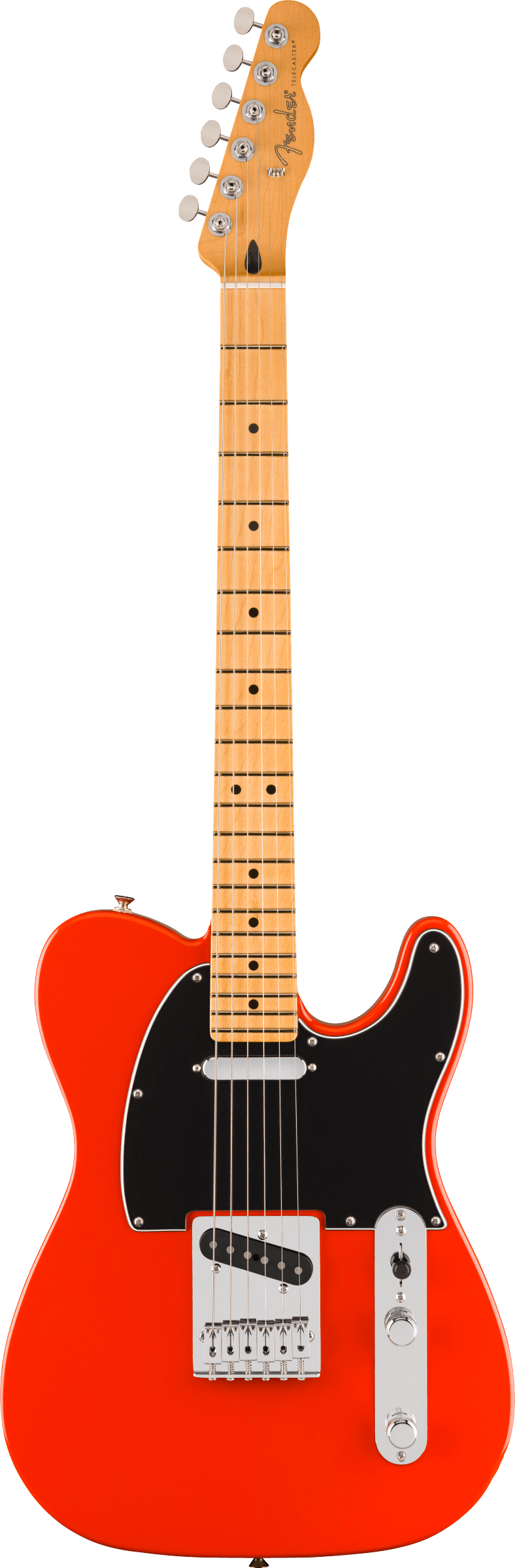 Fender PLAYER II TELECASTER Electric Guitar (Coral Red)