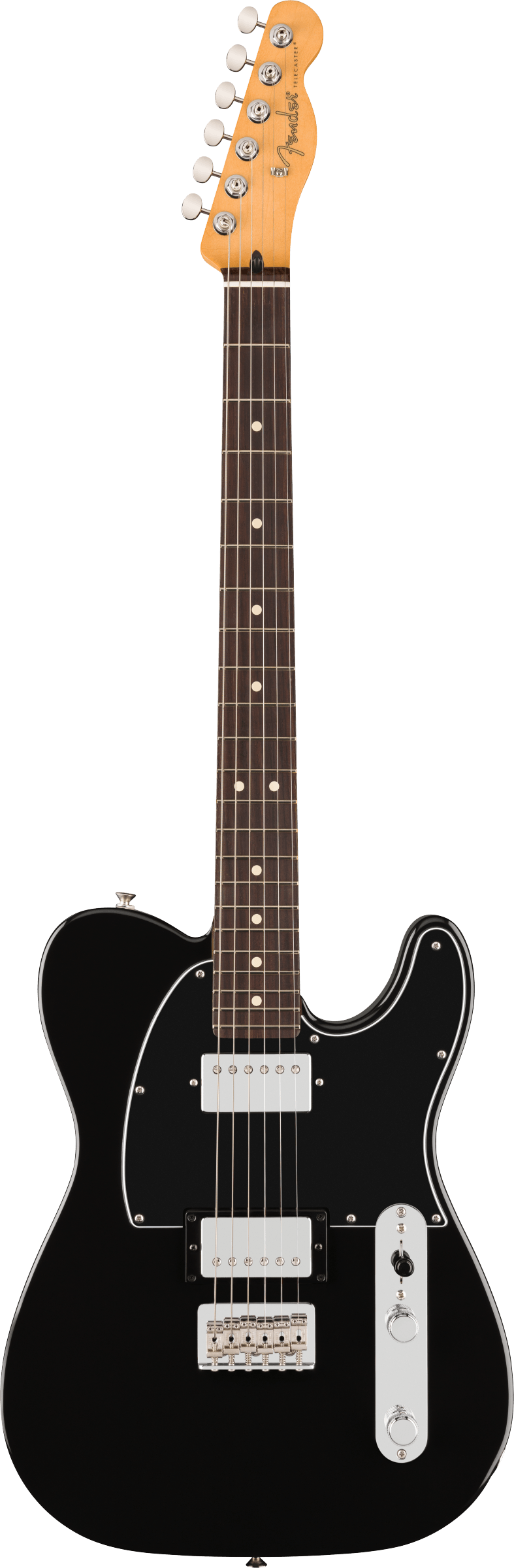 Fender PLAYER II TELECASTER HH Electric Guitar (Black)