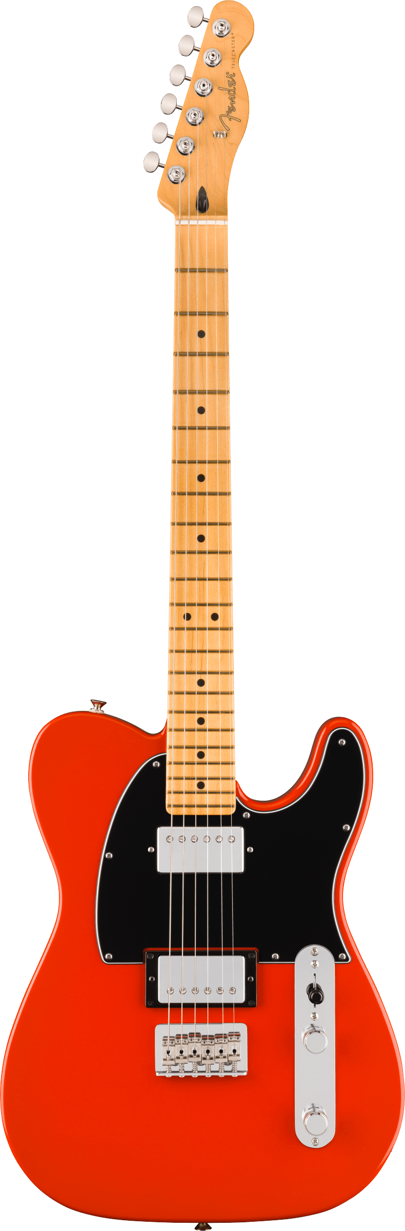 Fender PLAYER II TELECASTER HH Electric Guitar (Coral Red)