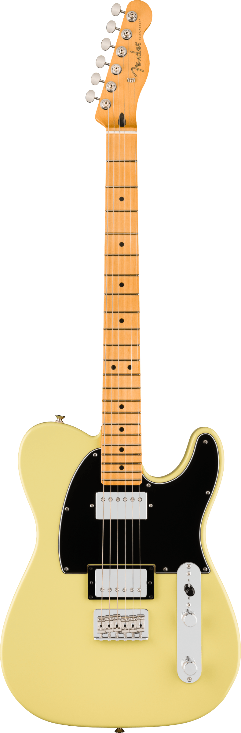 Fender PLAYER II TELECASTER HH Electric Guitar (Hialeah Yellow)