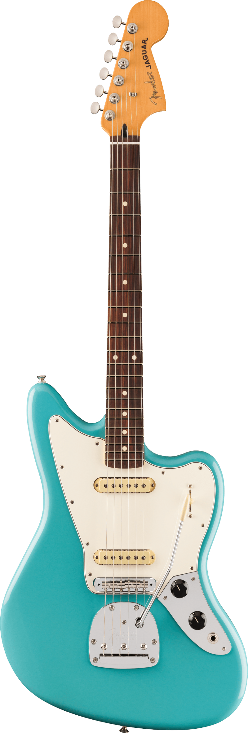 Fender PLAYER II JAGUAR Electric Guitar (Aquatone Blue)