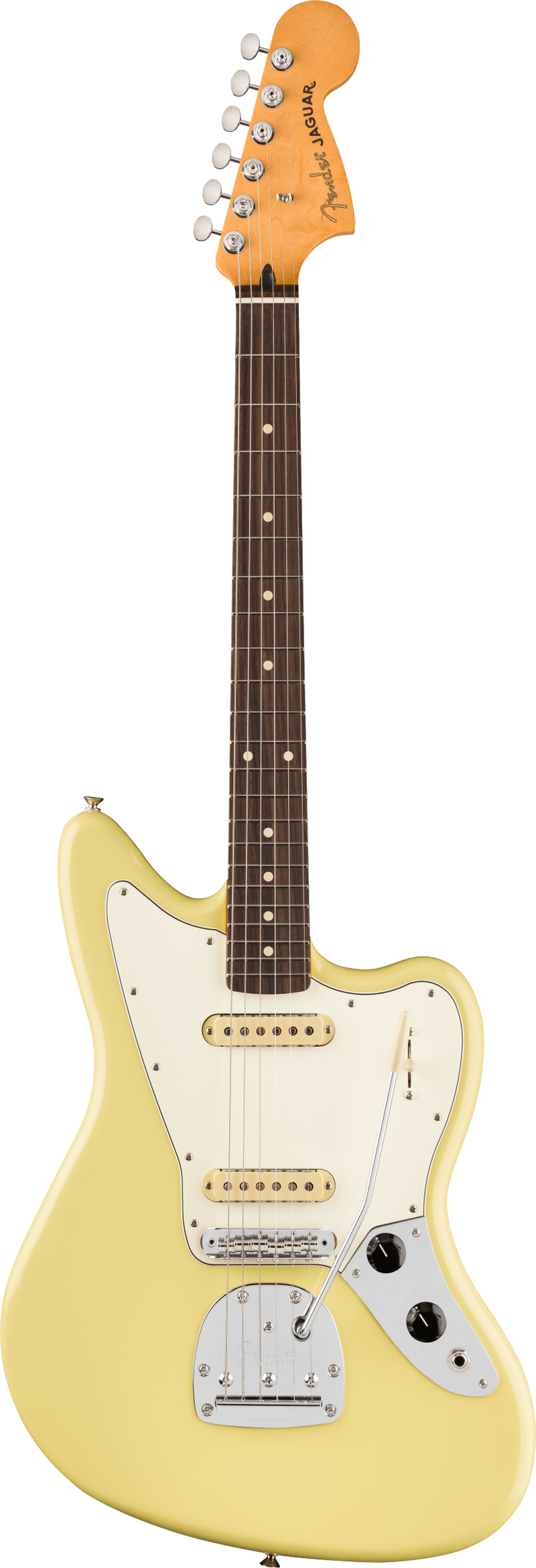 Fender PLAYER II JAGUAR Electric Guitar (Hialeah Yellow)