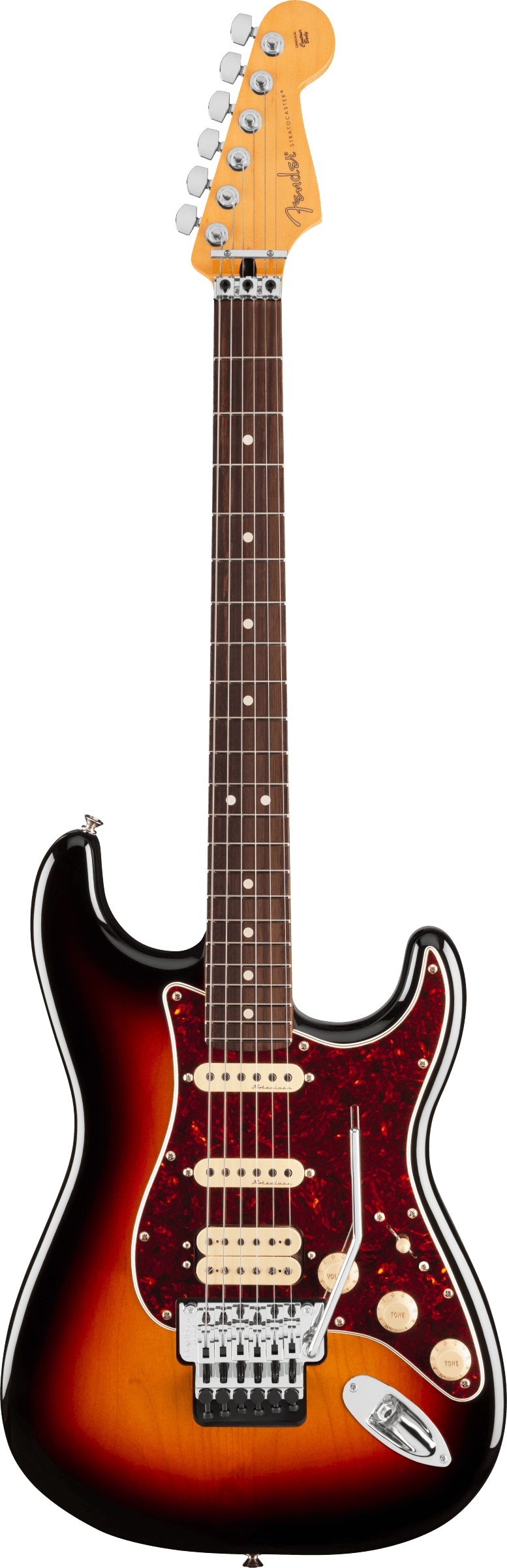 Fender PLAYER II MODIFIED STRATOCASTER HSS FLOYD ROSE Electric Guitar (3-Color Sunburst)