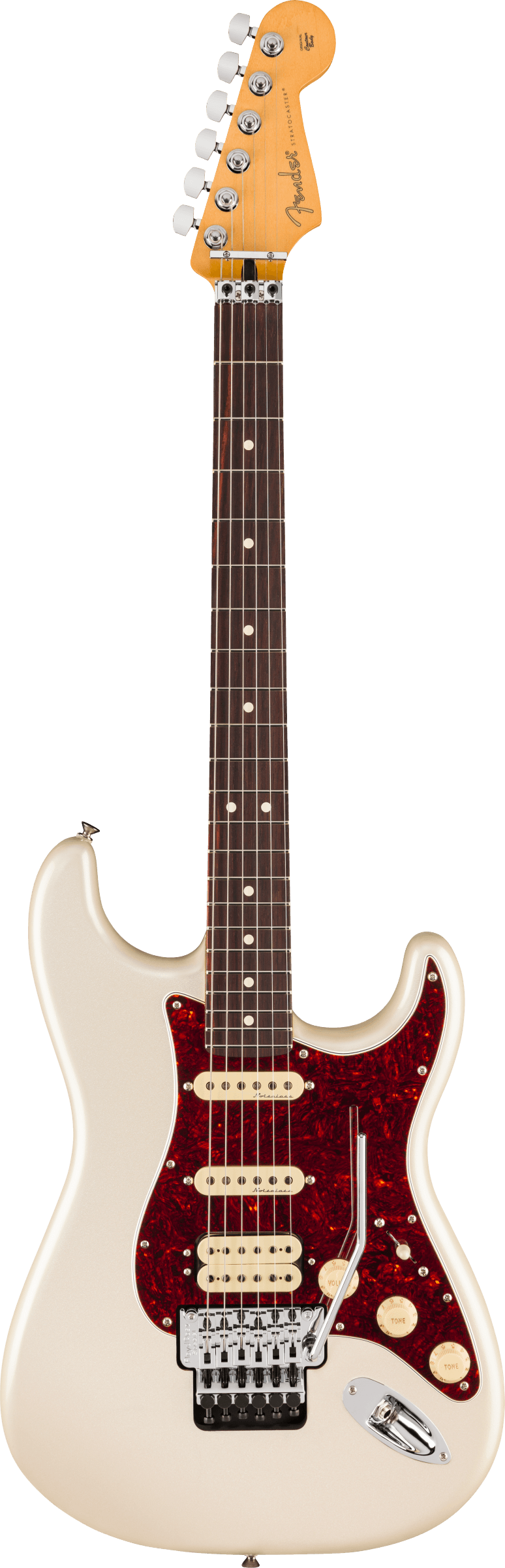 Fender PLAYER II MODIFIED STRATOCASTER HSS FLOYD ROSE Electric Guitar (Olympic Pearl)