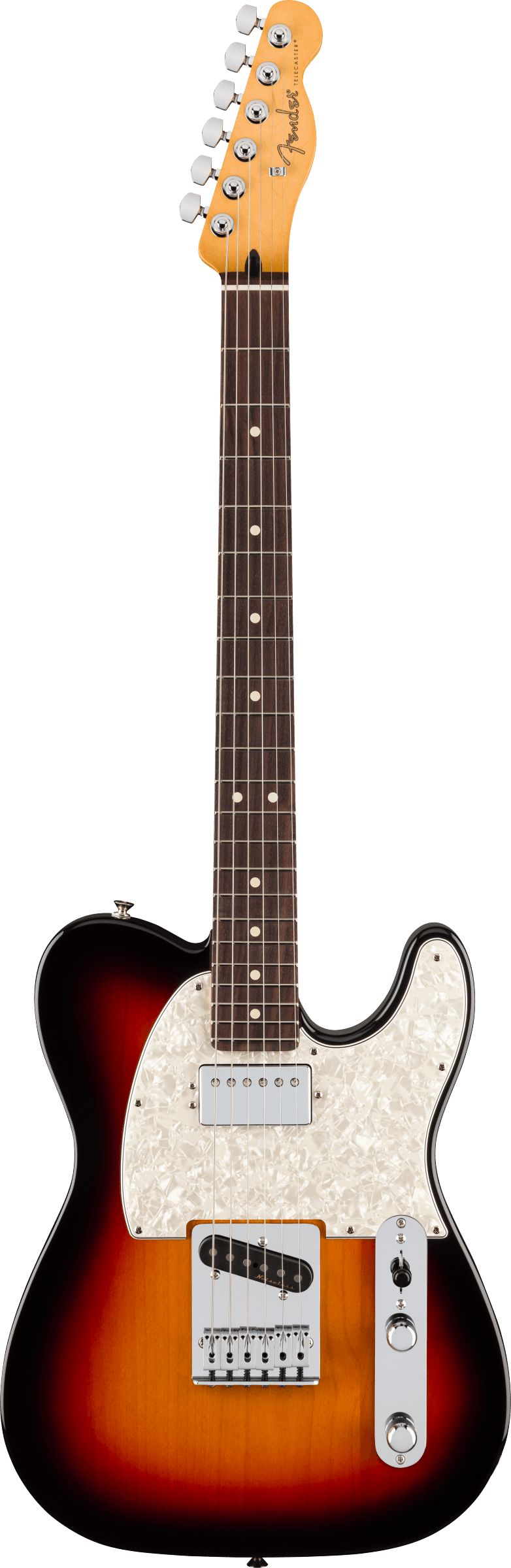 Fender PLAYER II MODIFIED TELECASTER HH Electric Guitar (3 Tone Sunburst)