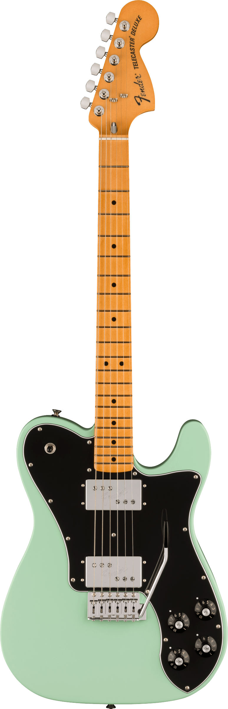 Fender VINTERA II '70S TELECASTER DELUXE WITH TREMOLO Electric Guitar (Surf Green)