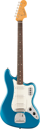 Fender VINTERA II '60S BASS VI 6 String Electric Bass Guitar (Lake Placid Blue)